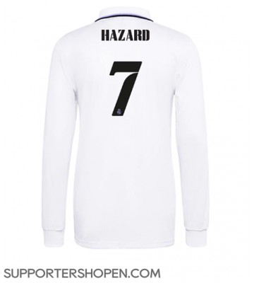 Real Madrid Eden Hazard #7 Hemma Matchtröja 2022-23 Långärmad